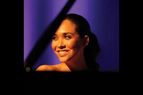 Comedian Alexander Armstrong and musician Myleene Klass (pictured) handed out the trophies